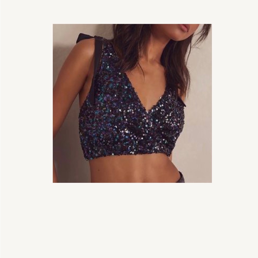 COPY - sequin blouse size m beautiful and elegant